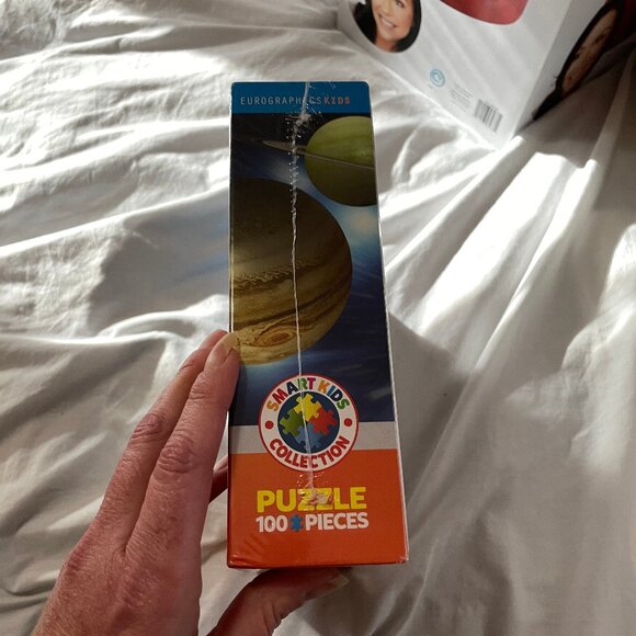 NIB Childrens 100 Pc Jigsaw Puzzle The Solar System Boy or Girl Steam Science - Picture 13 of 16